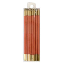 BOUGIES ANNIVERSAIRE CASPARI ORANGE ET OR