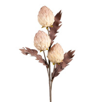 FLEUR CLEMA BEIGE CLAIR ROSE