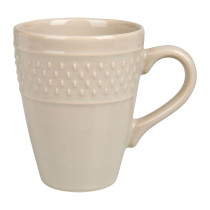 GRAIN DE RIZ MUG TAUPE