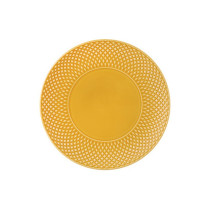 ASSIETTE PLATE BICOS JAUNE BORDALLO PINHEIRO