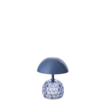 LAMPE LED CHAMPIGNON BLEU